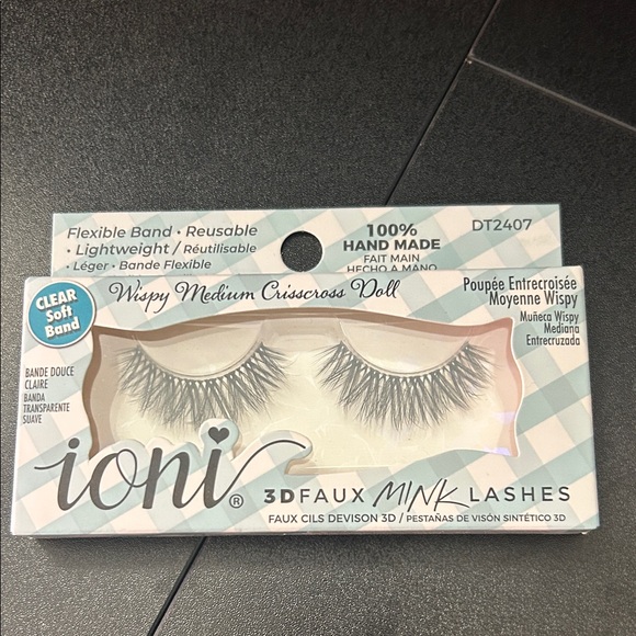IONI Other - Ioni 3D Faux Mink Lashes - Wispy Medium Crisscross Doll